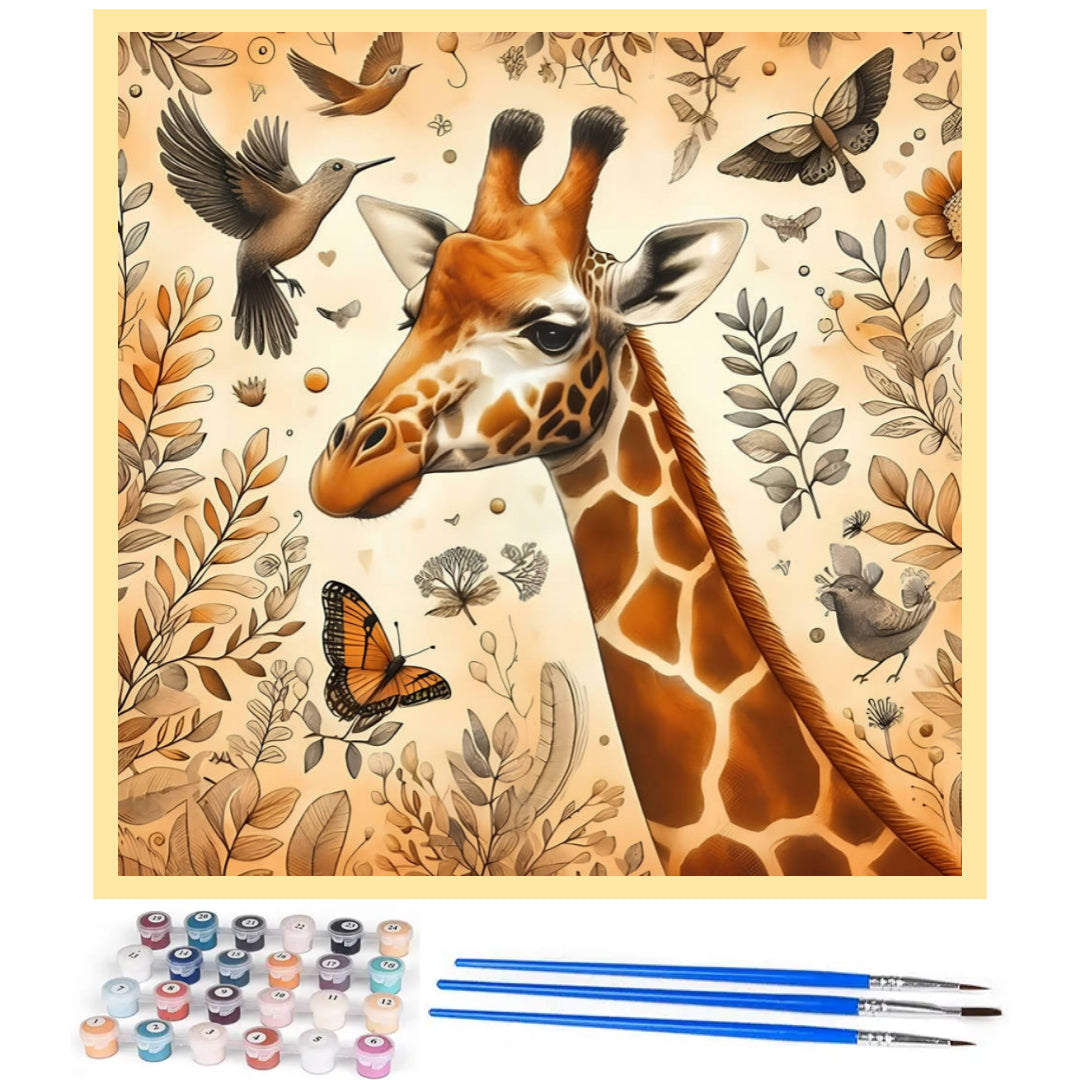 giraffe-with-brids-paint-by-number-kit