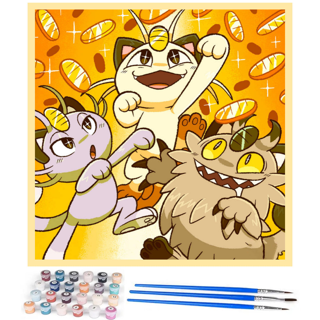 give-meowth-gold-coins-paint-by-number-kit