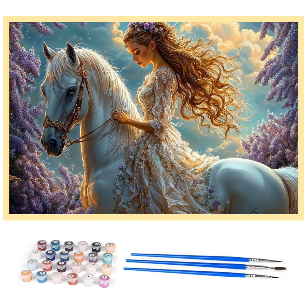 go-horseback-for-relax-paint-by-number-kit