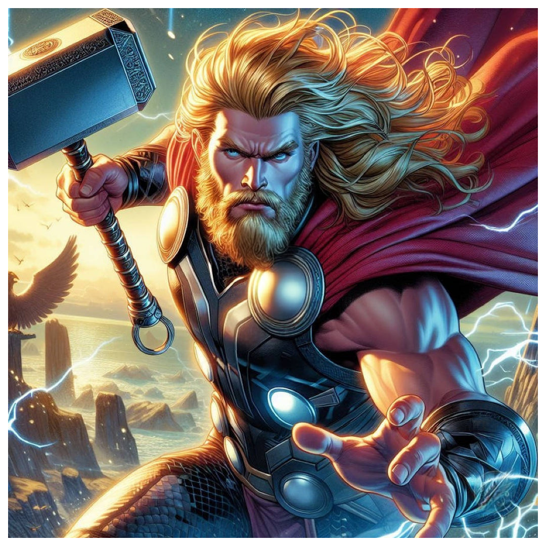 god-of-thunder-thor-paint-by-number-kit