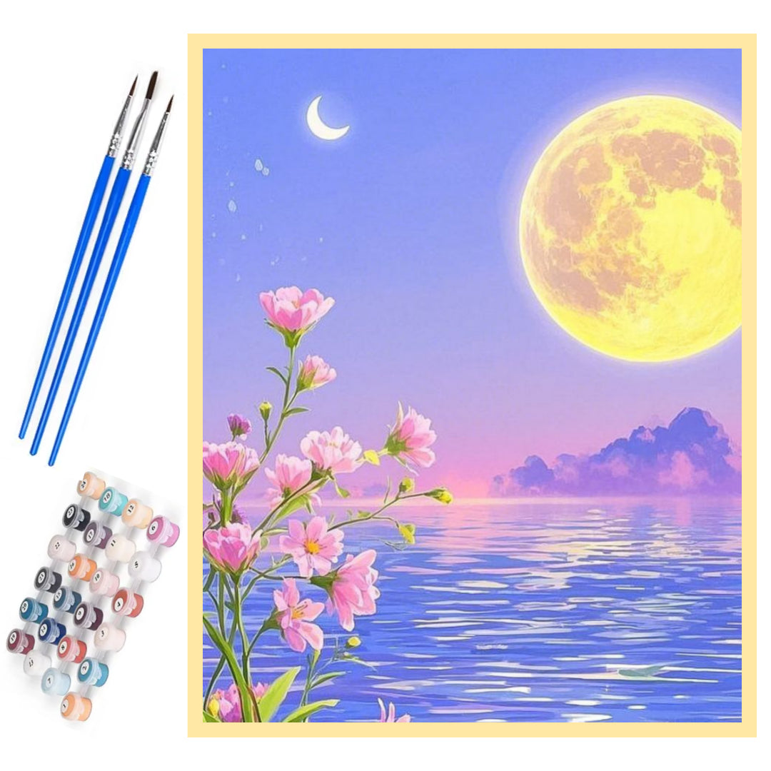 gold-moon-blue-sea-paint-by-number-kit