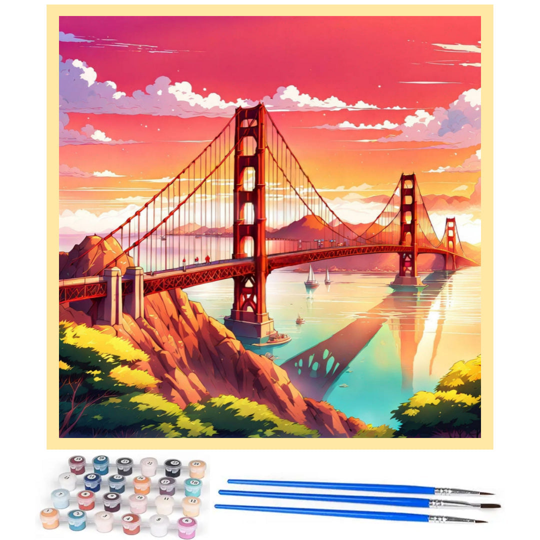 golden-gate-bridge-paint-by-number-kit