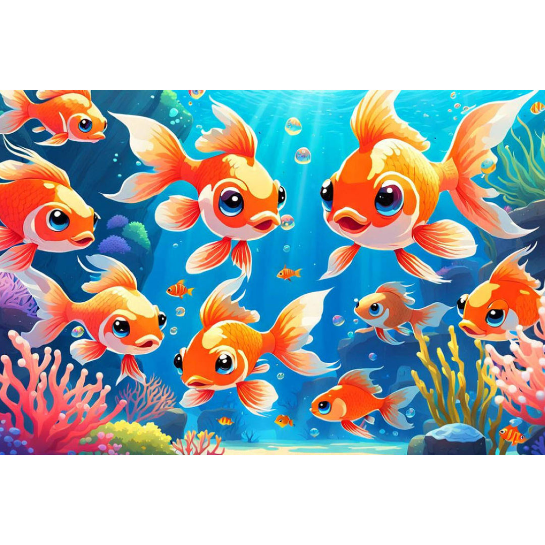 goldfish-paint-by-number-kit