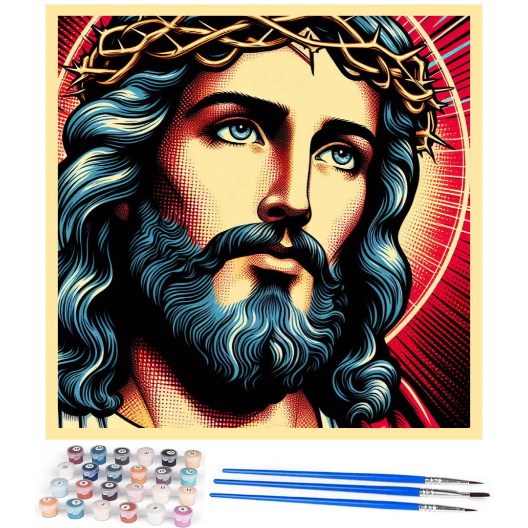great-jesus-paint-by-number-kit