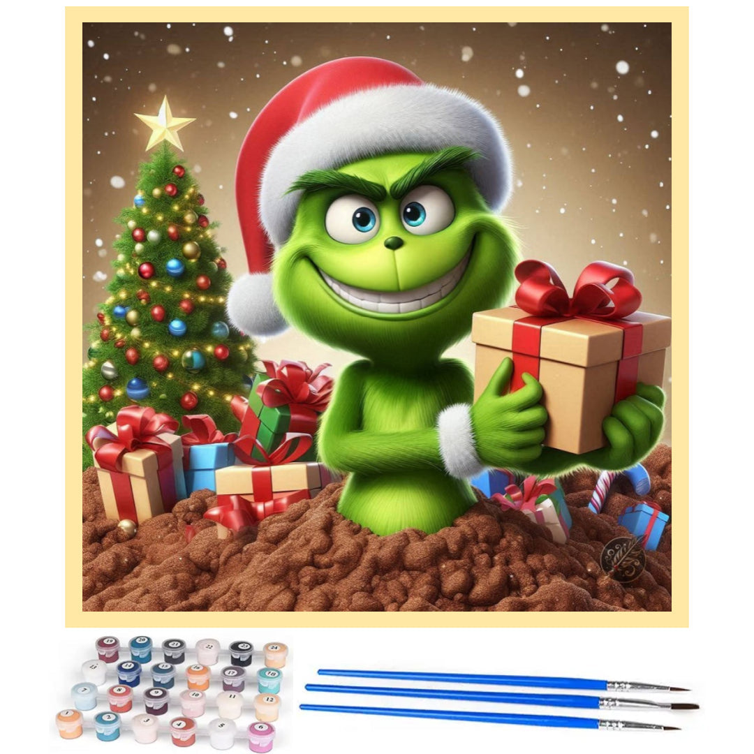 grinch-stealing-a-gift-paint-by-number-kit