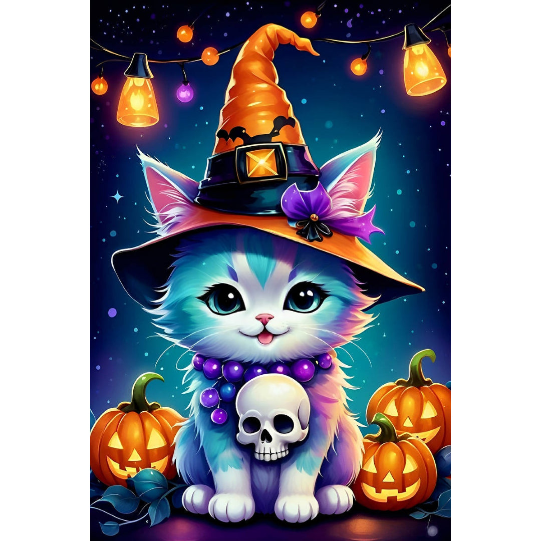 halloween-cat-paint-by-number-kit