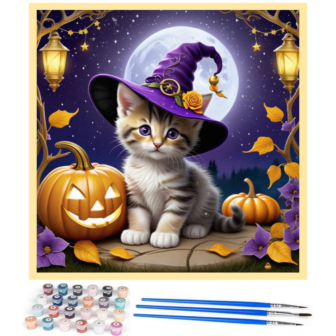 halloween-kitten-paint-by-number-kit