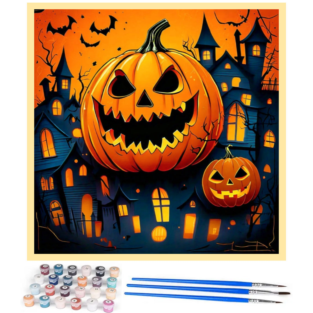 halloween-pumpkin-lanterns-paint-by-number-kit