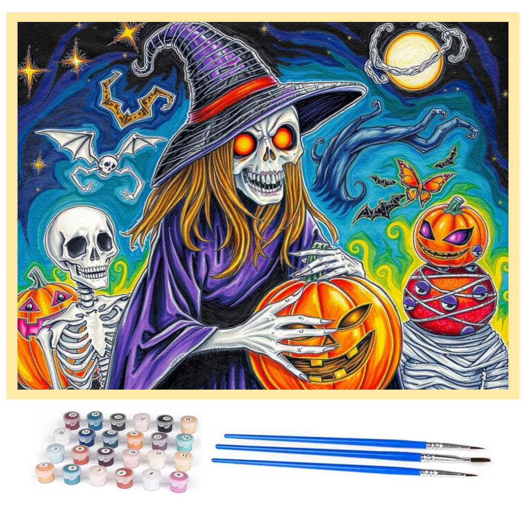 halloween-skeleton-paint-by-number-kit