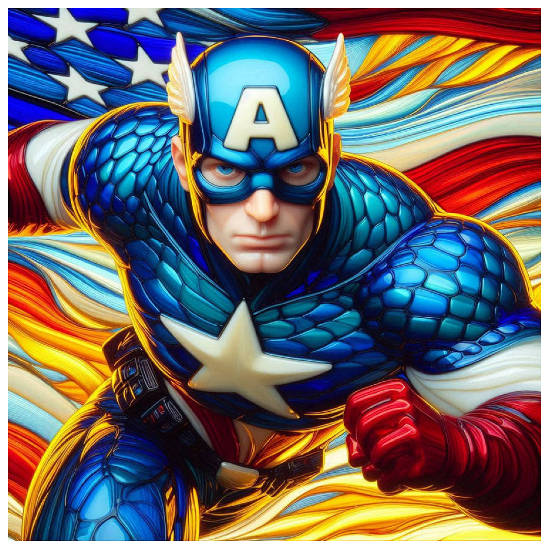 handsome-captain-america-paint-by-number-kit