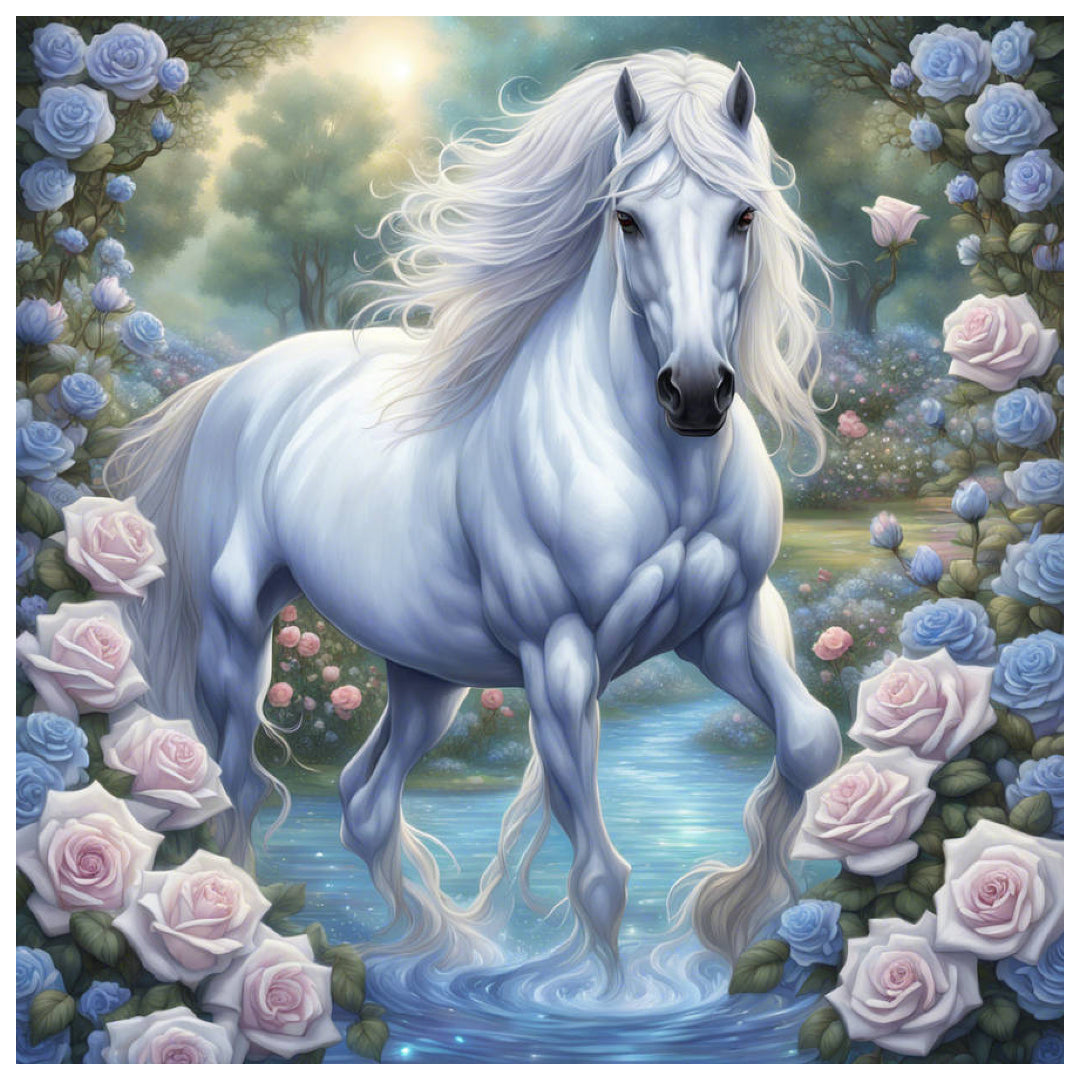 handsome-white-horse-paint-by-number-kit
