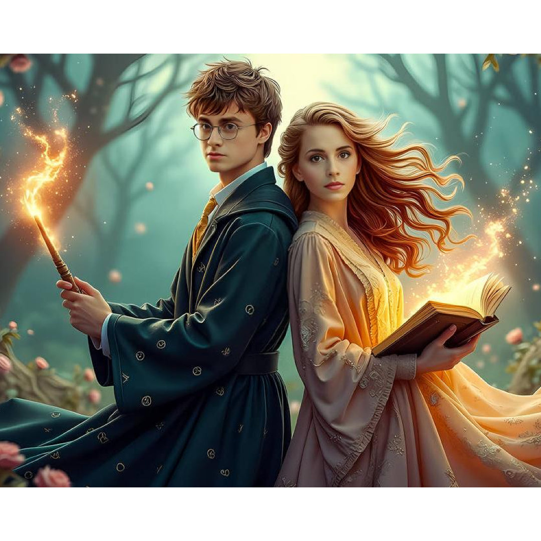 harry-and-hermione-paint-by-number-kit