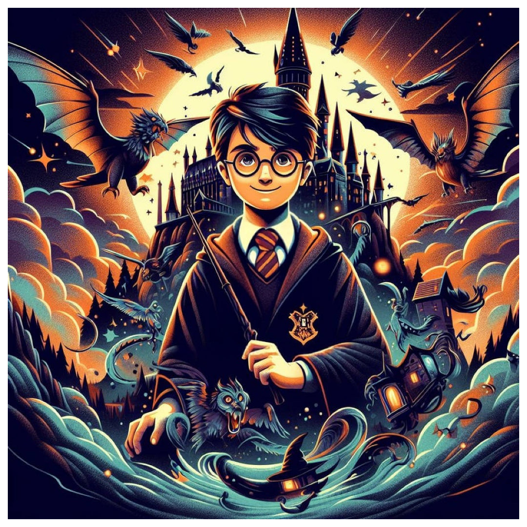 harry-and-magical-beasts-paint-by-number-kit