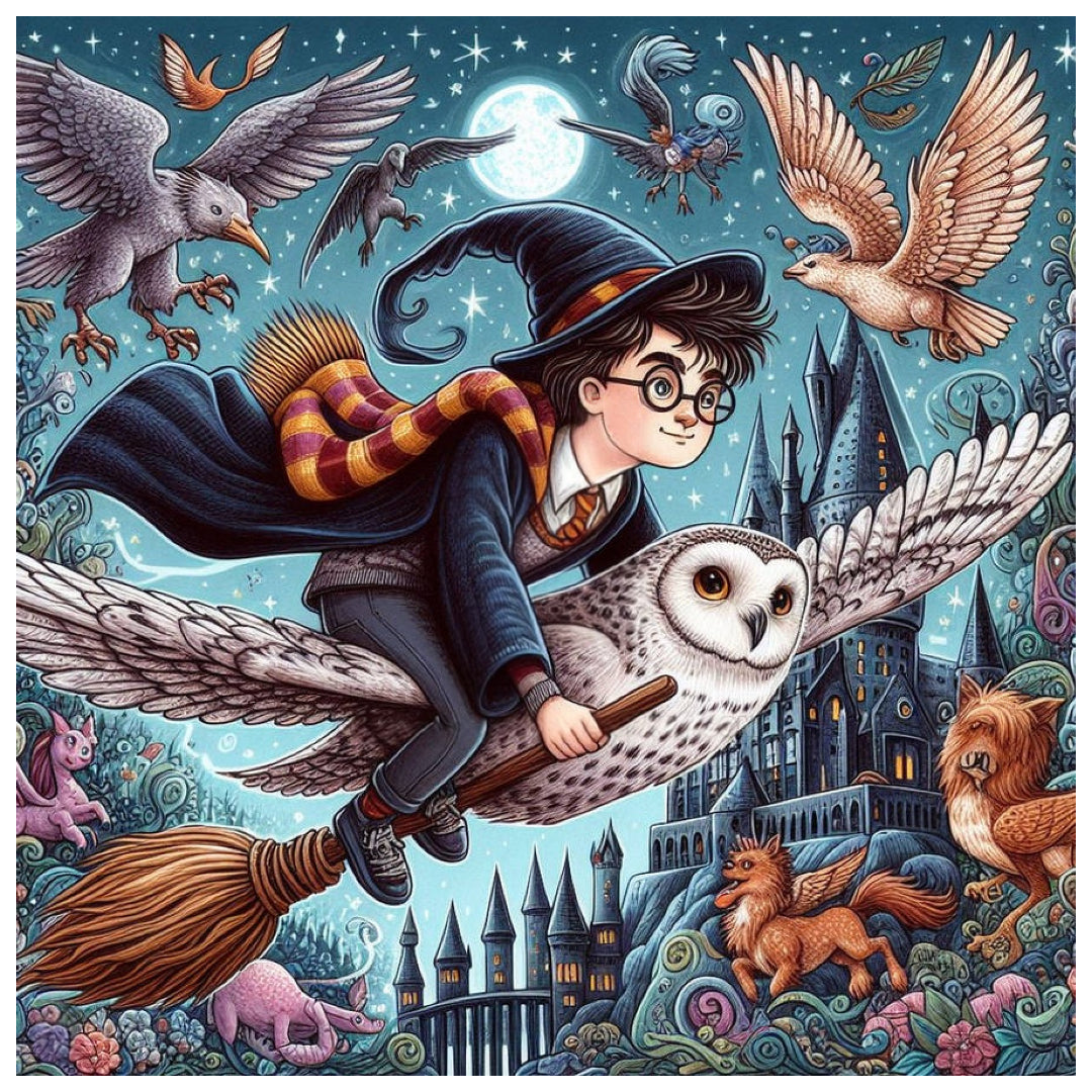 harry-flying-with-hedwig-paint-by-number-kit