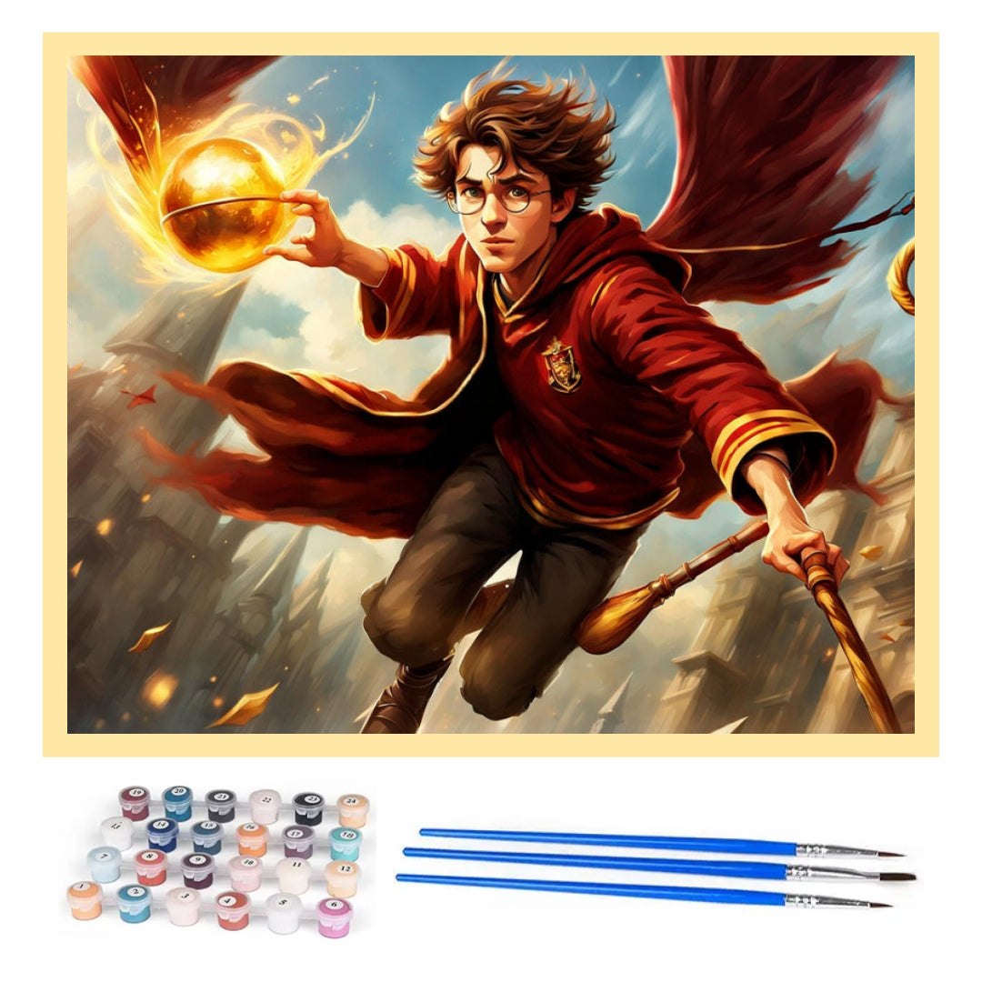 harry-potter-golden-challenge-paint-by-number-kit