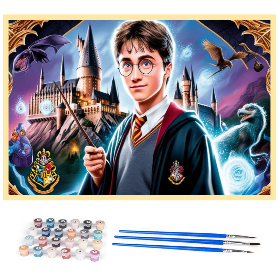 harry-potter-in-magical-world-paint-by-number-kit