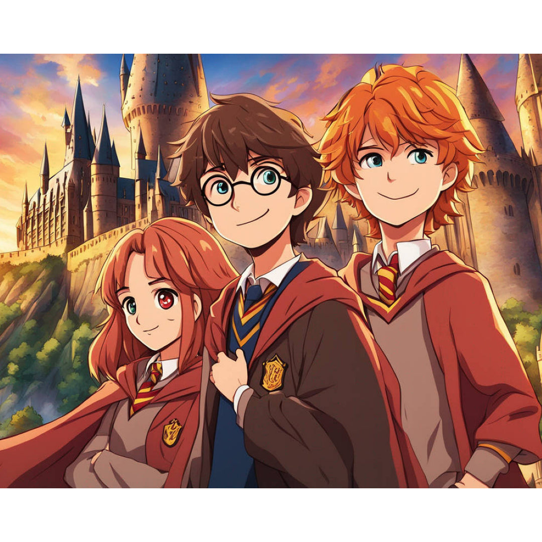 harry-ron-and-hermione-paint-by-number-kit