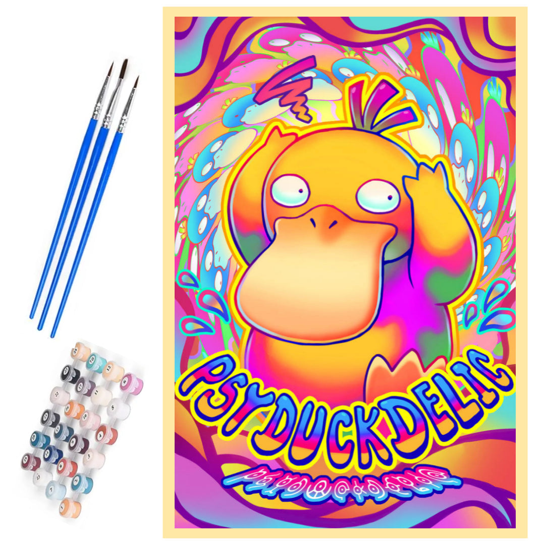 headache-psyduck-paint-by-number-kit
