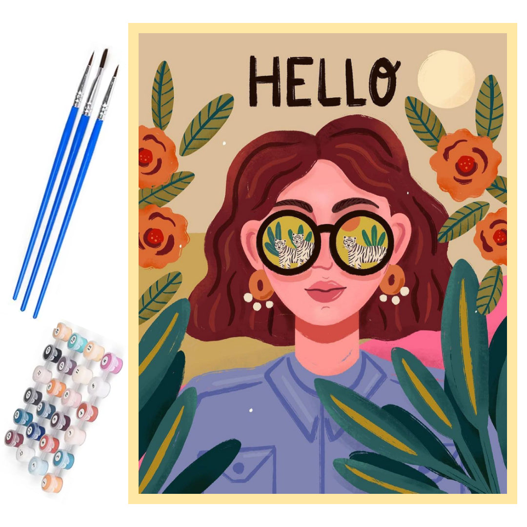 hello-jungle-paint-by-number-kit