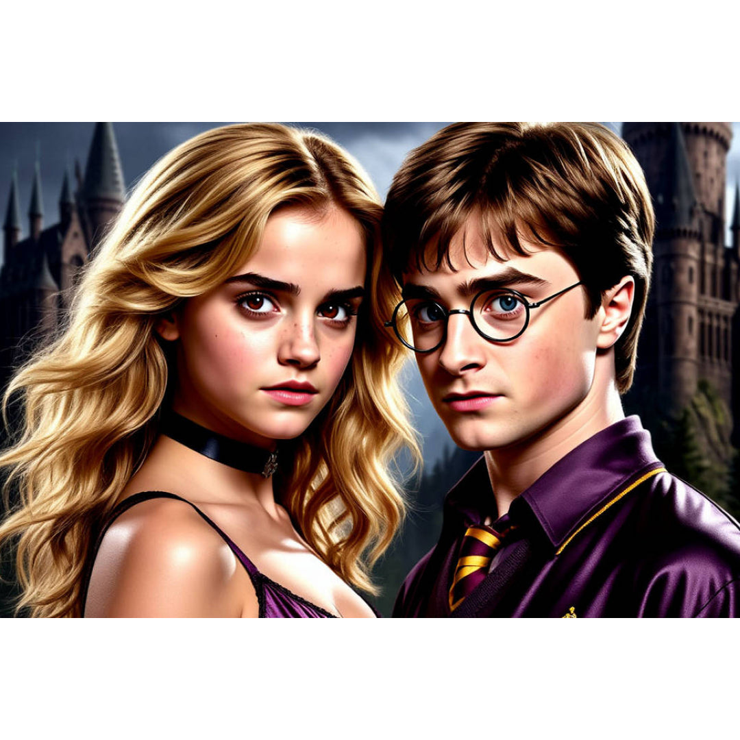 hermione-and-harry-paint-by-number-kit
