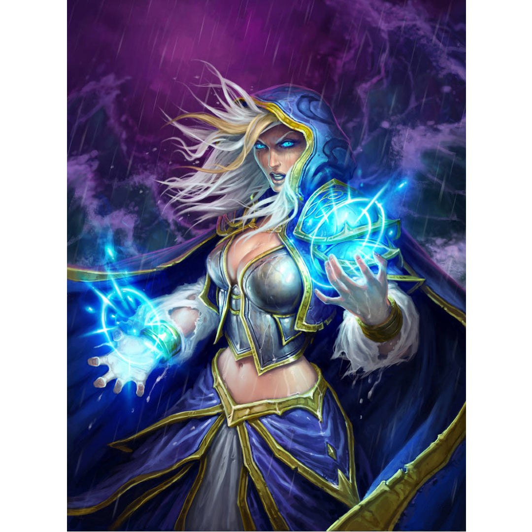 heroine-jaina-proudmoore-paint-by-number-kit