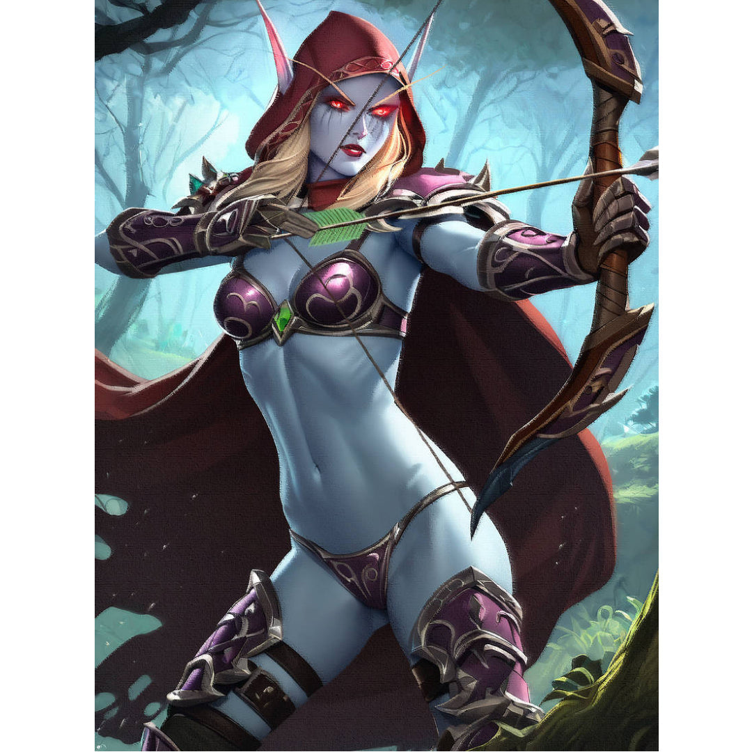 heroine-sylvanas-paint-by-number-kit