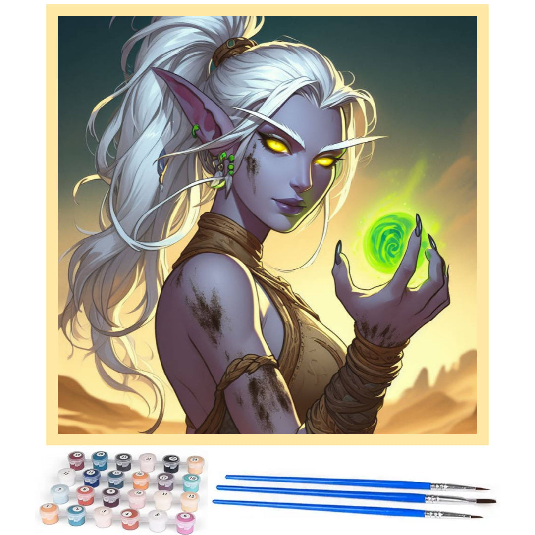 highborne-warcraft-paint-by-number-kit