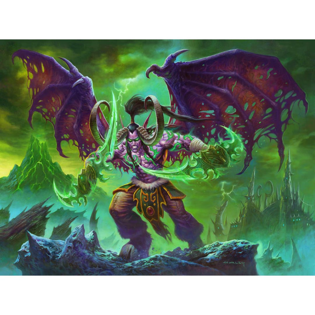 illidan-demon-hunder-warcraft-paint-by-number-kit