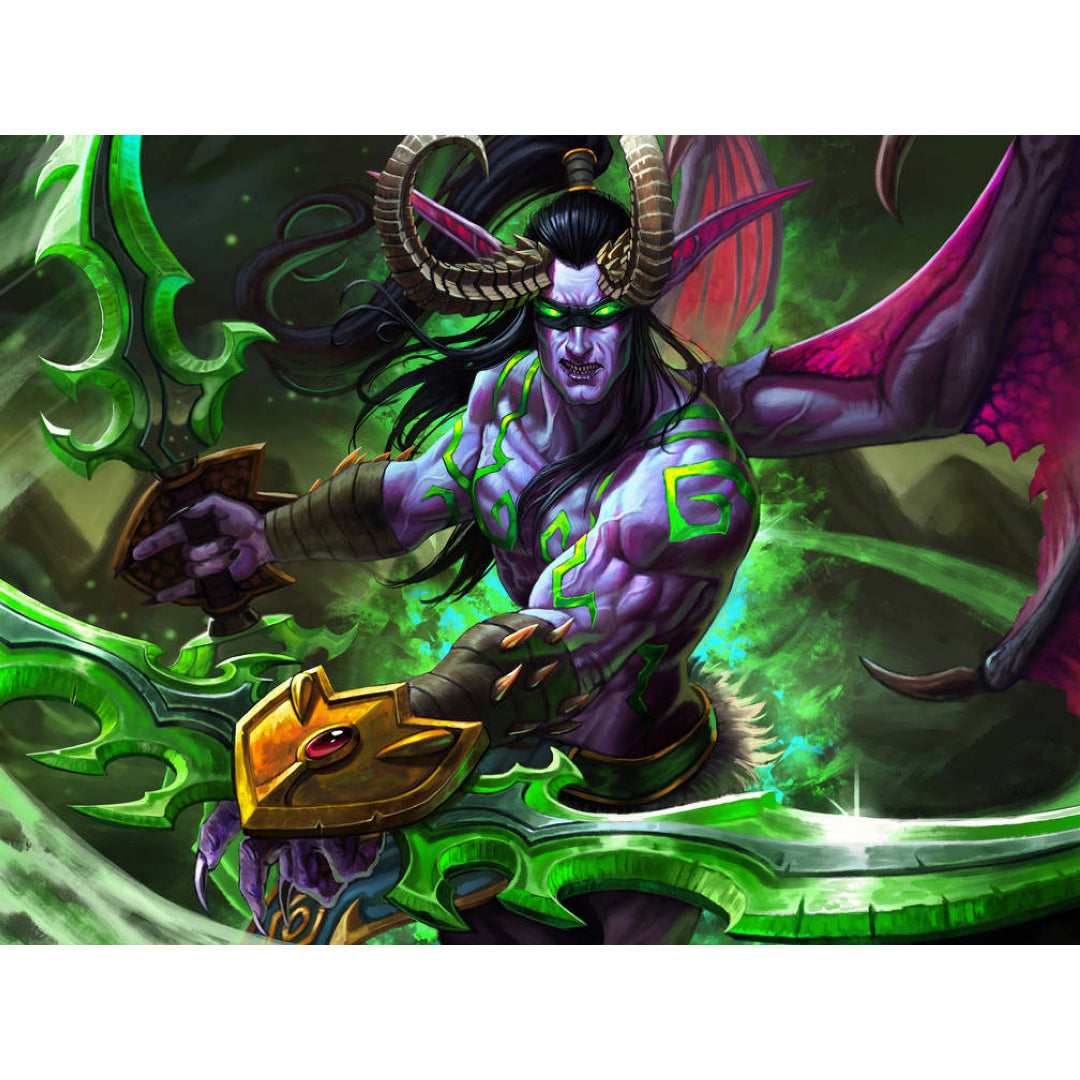 illidan-stormrage-paint-by-number-kit