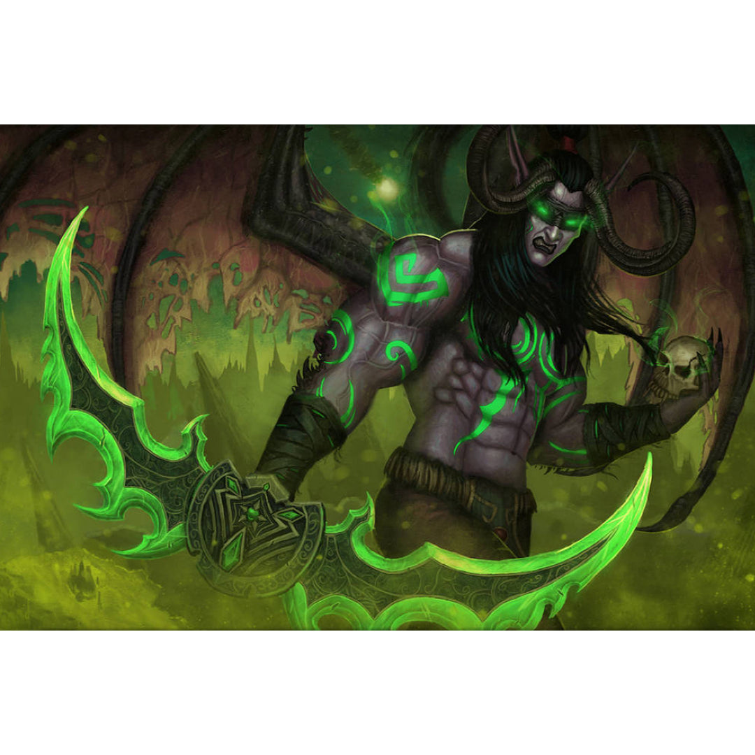 illidan-warcraft-paint-by-number-kit