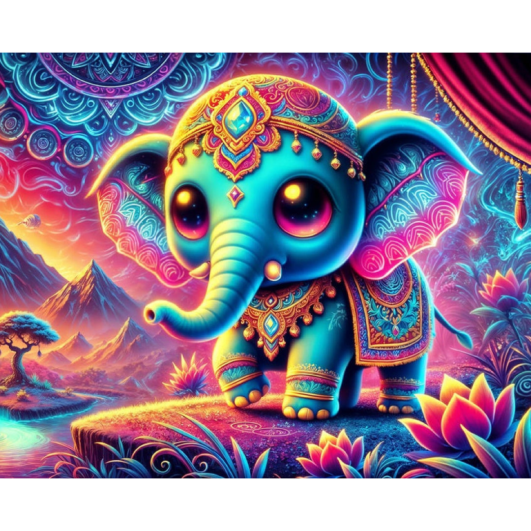 indian-elephant-baby-paint-by-number-kit
