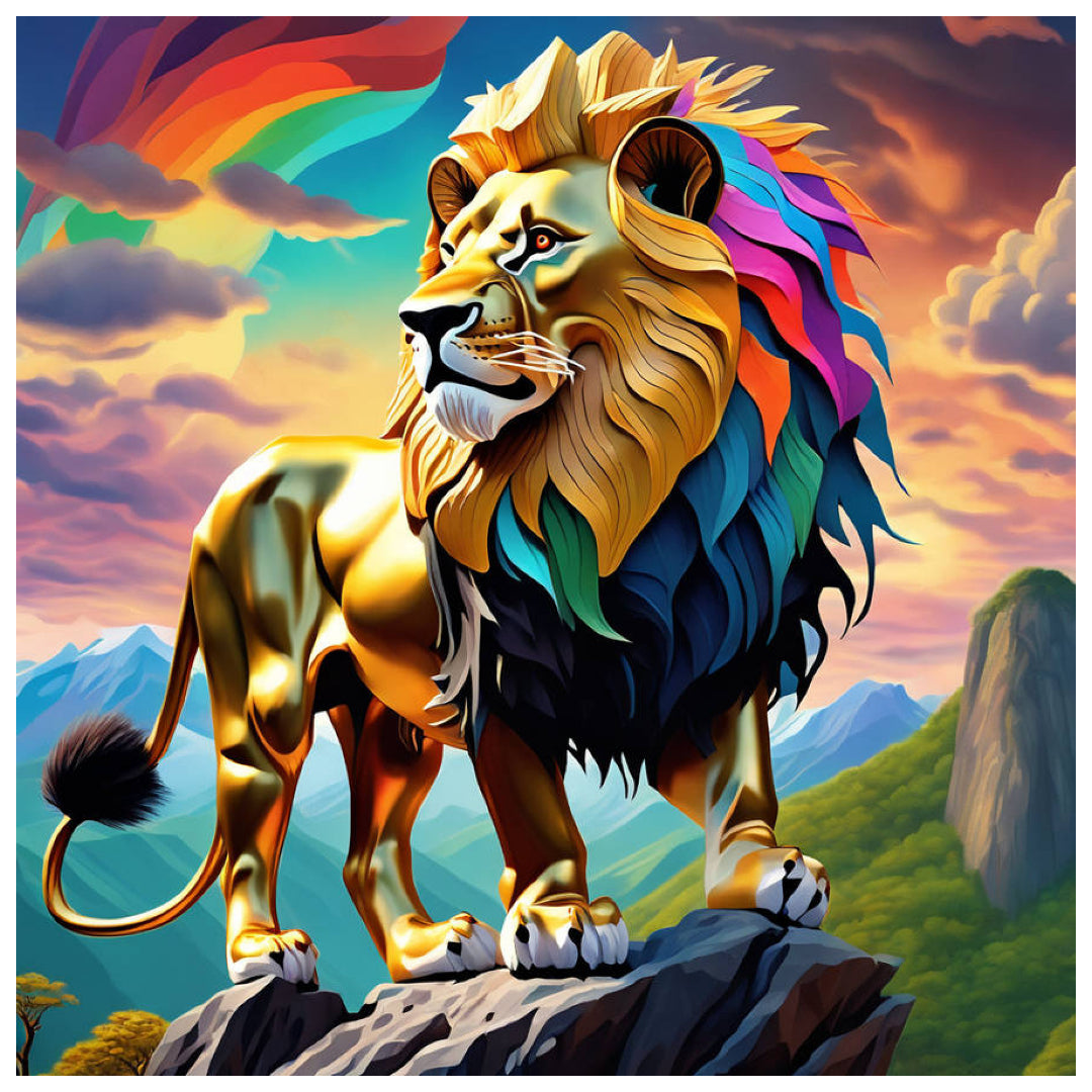 iron-lion-paint-by-number-kit