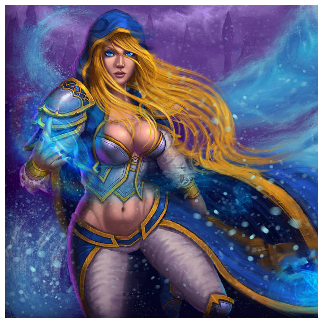 jaina-warcraft-paint-by-number-kit