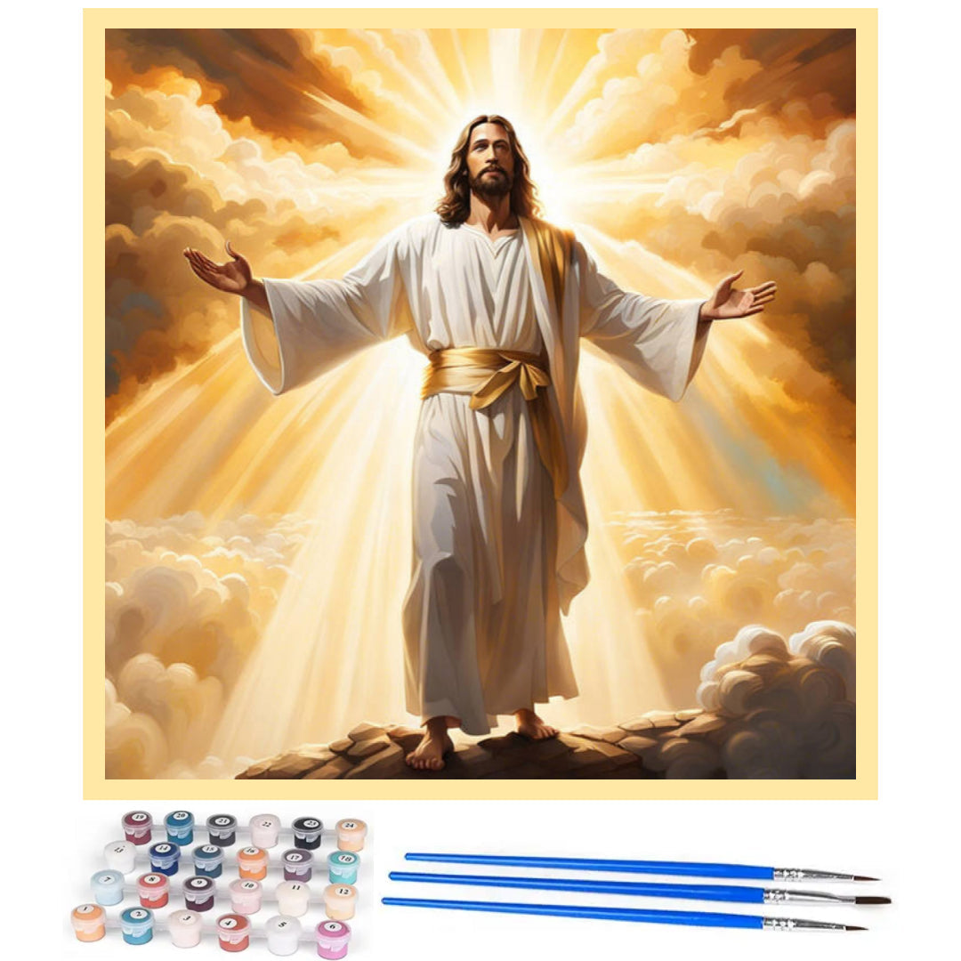 jesus-in-the-sunshine-paint-by-number-kit