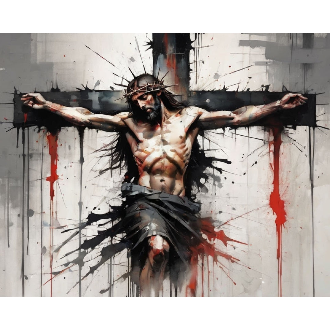 jesus-on-the-cross-paint-by-number-kit