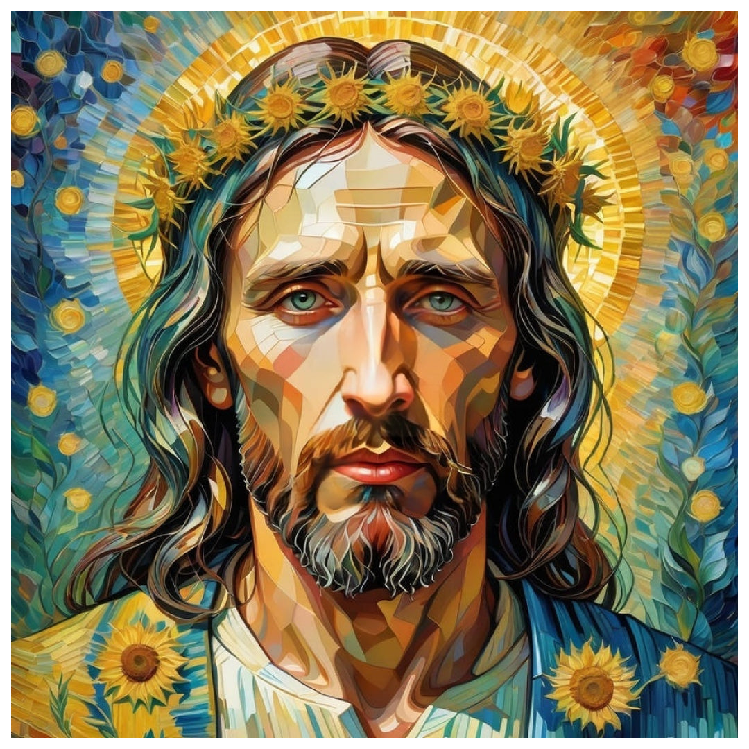 jesus-with-sunflowers-paint-by-number-kit