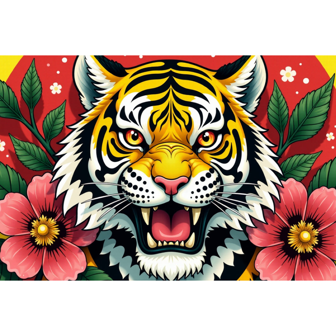 king-tiger-paint-by-number-kit
