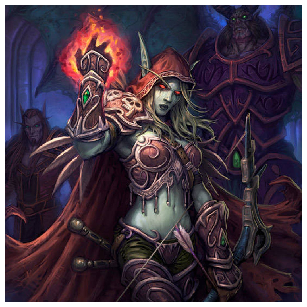 lady-of-undercity-sylvanas-paint-by-number-kit