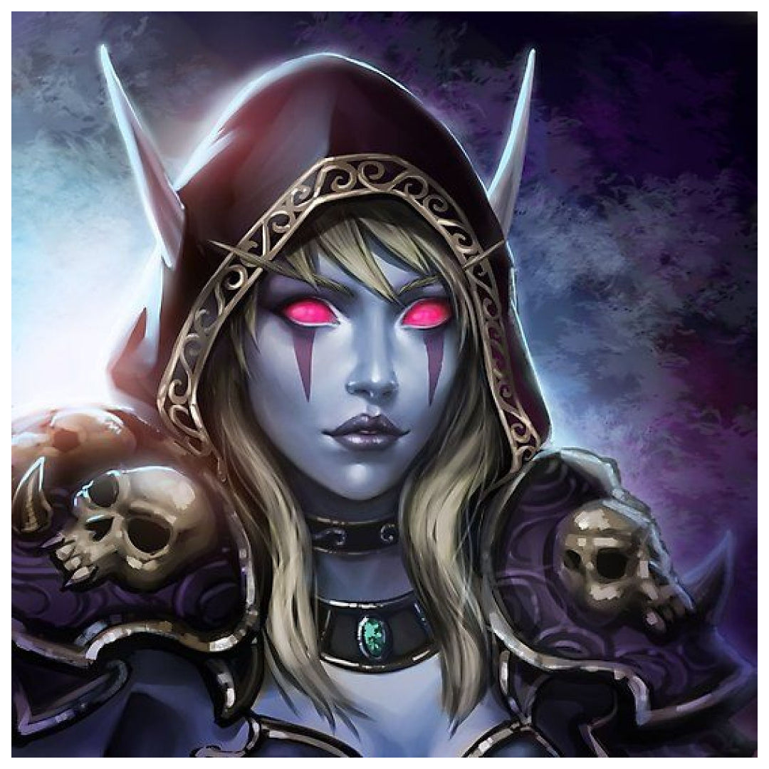 lady-sylvanas-paint-by-number-kit