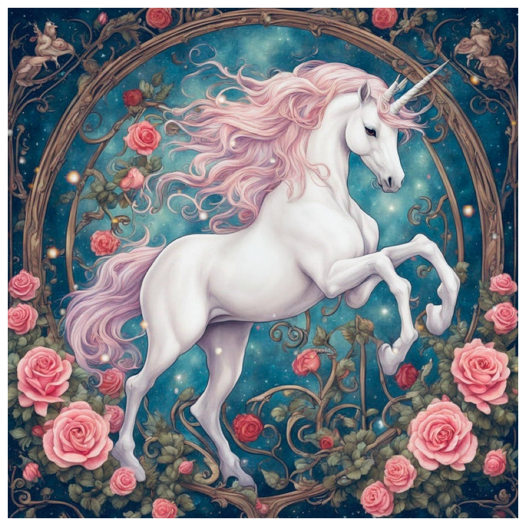 lady-unicorn-with-pink-roses-paint-by-number-kit