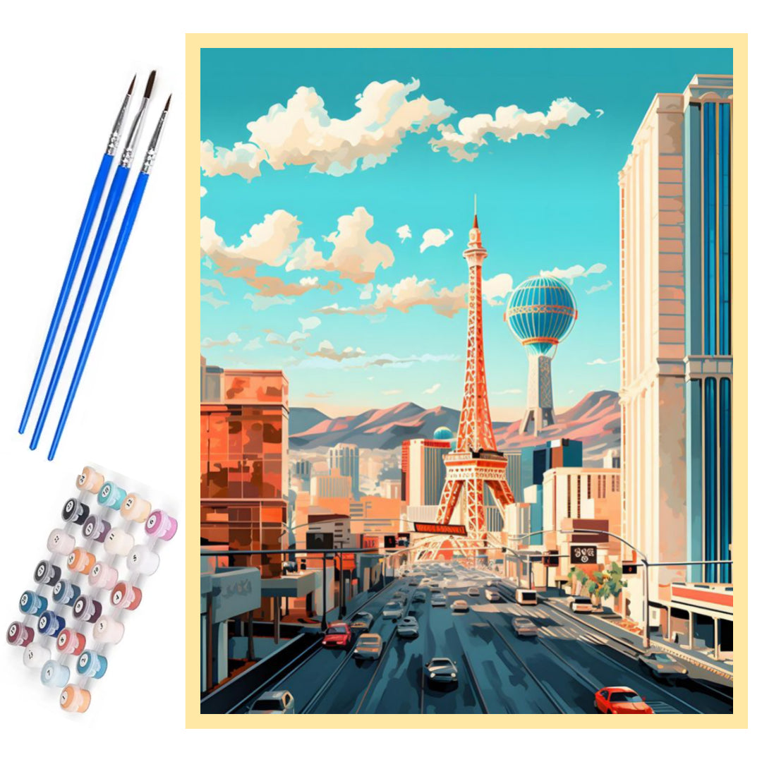 las-vegas-paint-by-number-kit