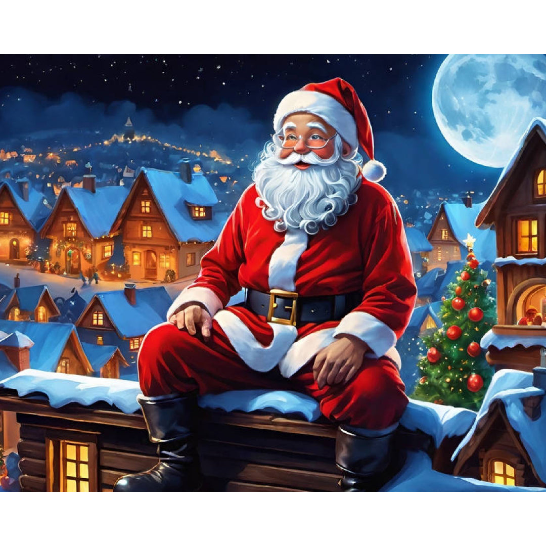 leisure-santa-claus-paint-by-number-kit