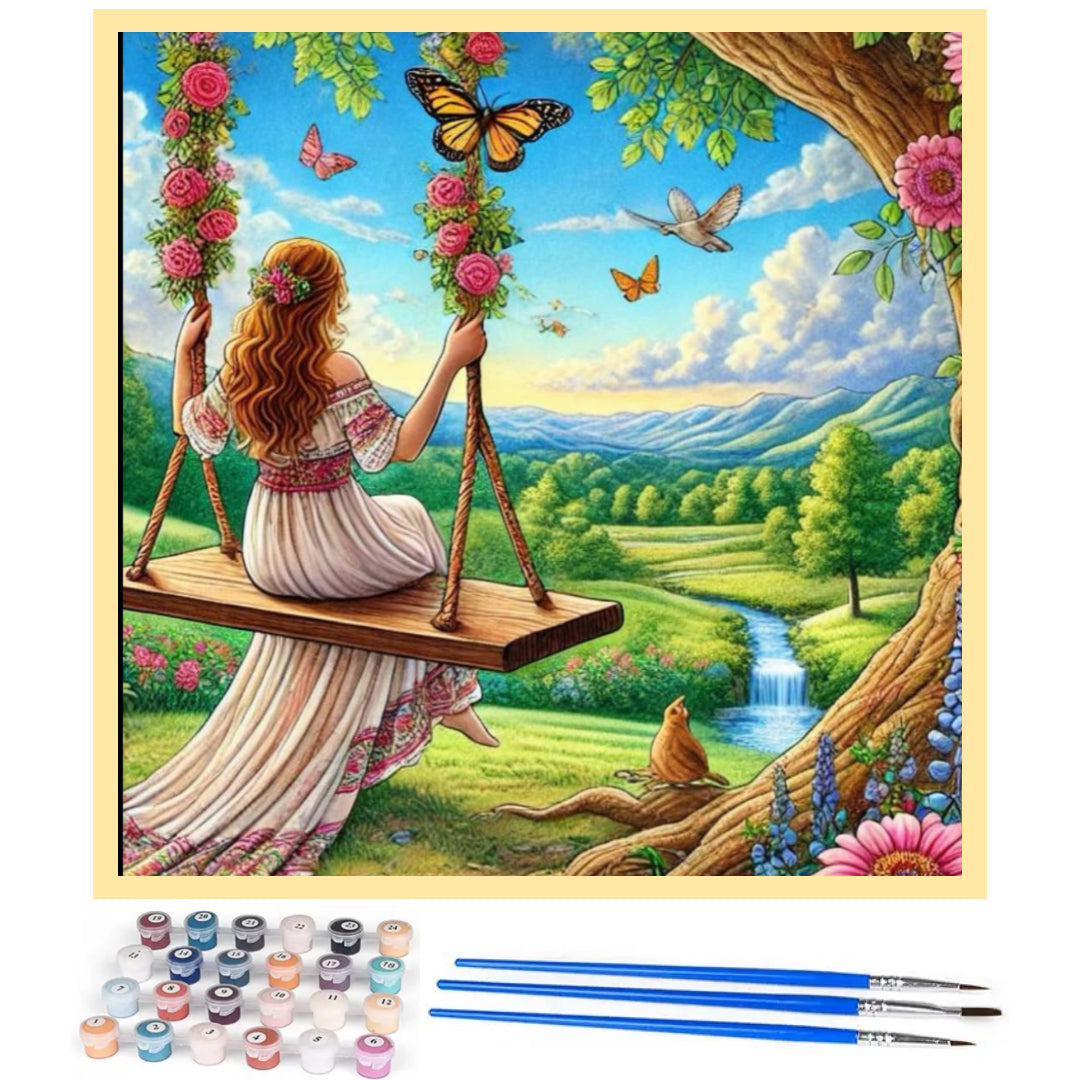 leisure-swing-paint-by-number-kit