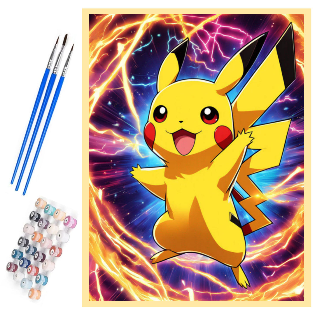 lightning-pikachu-paint-by-number-kit