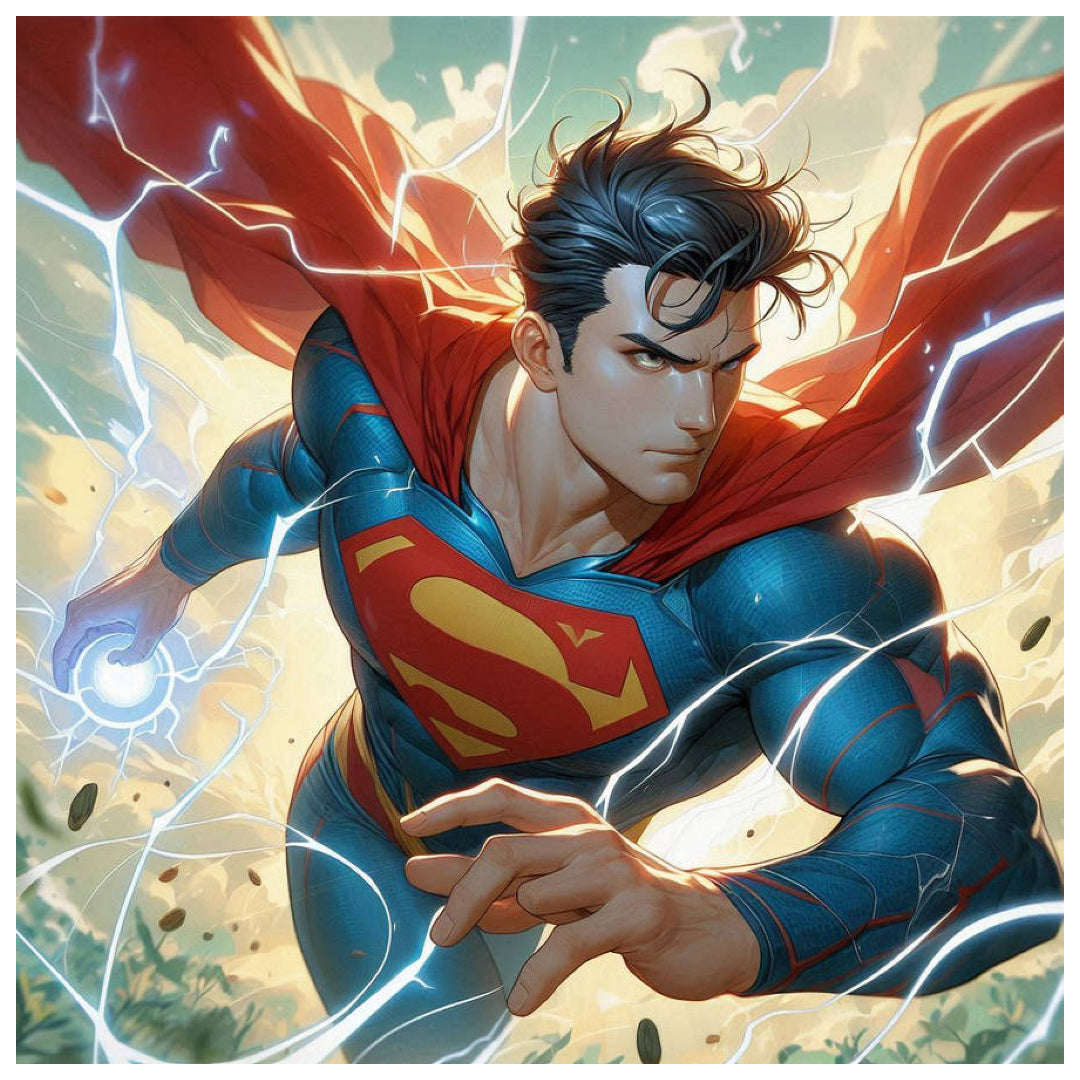 lightning-superman-paint-by-number-kit