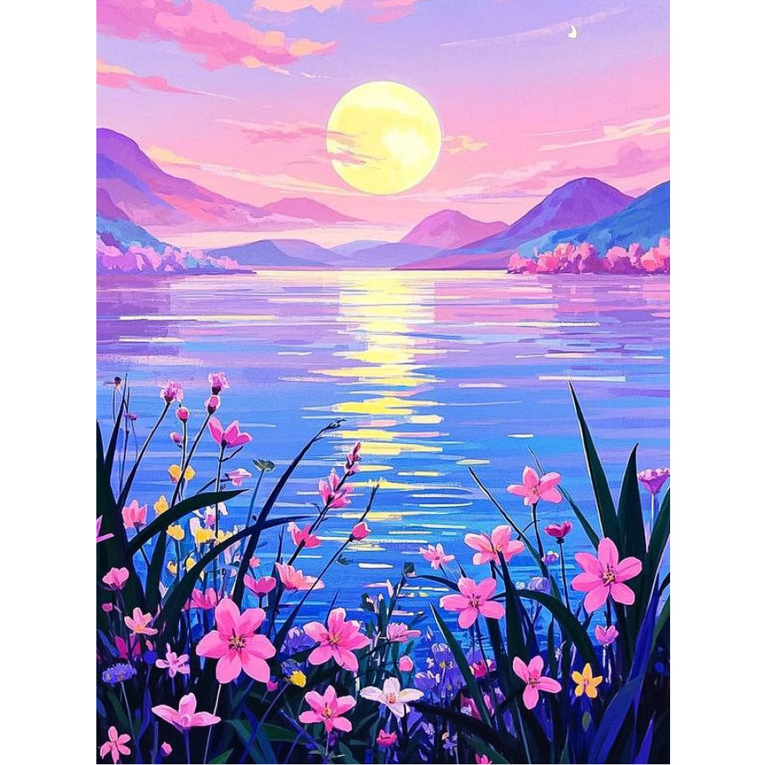 lilac-flower-sea-paint-by-number-kit