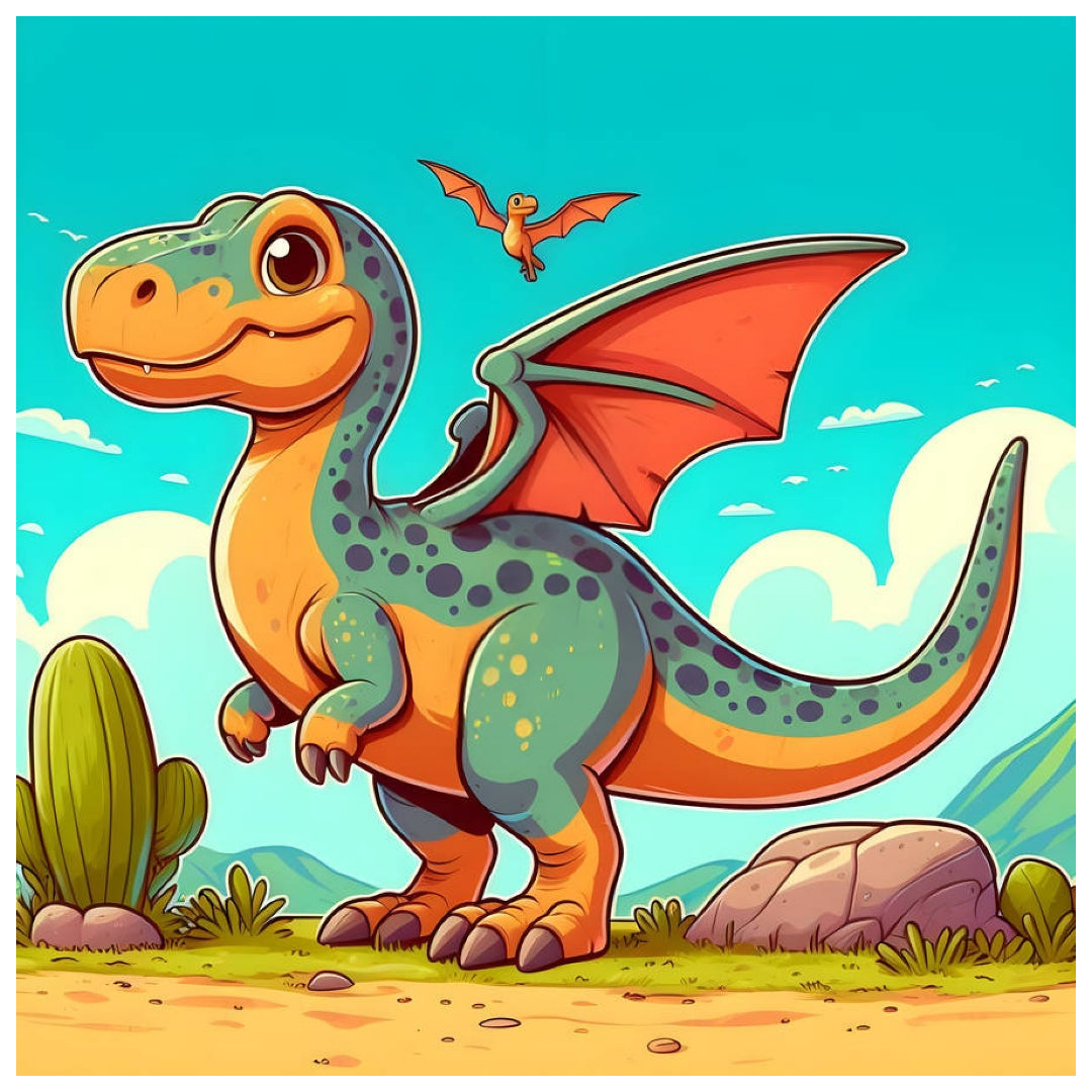 little-dinosaur-learns-to-fly-paint-by-number-kit