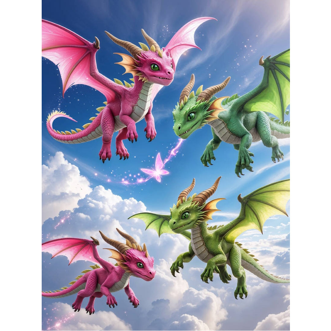 little-dragons-fly-to-the-sky-paint-by-number-kit