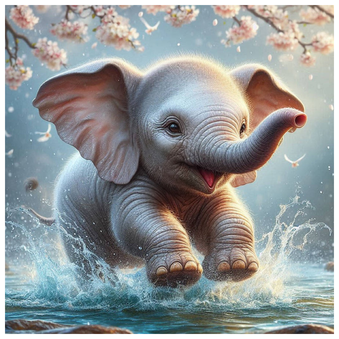 little-elephant-plays-water-paint-by-number-kit