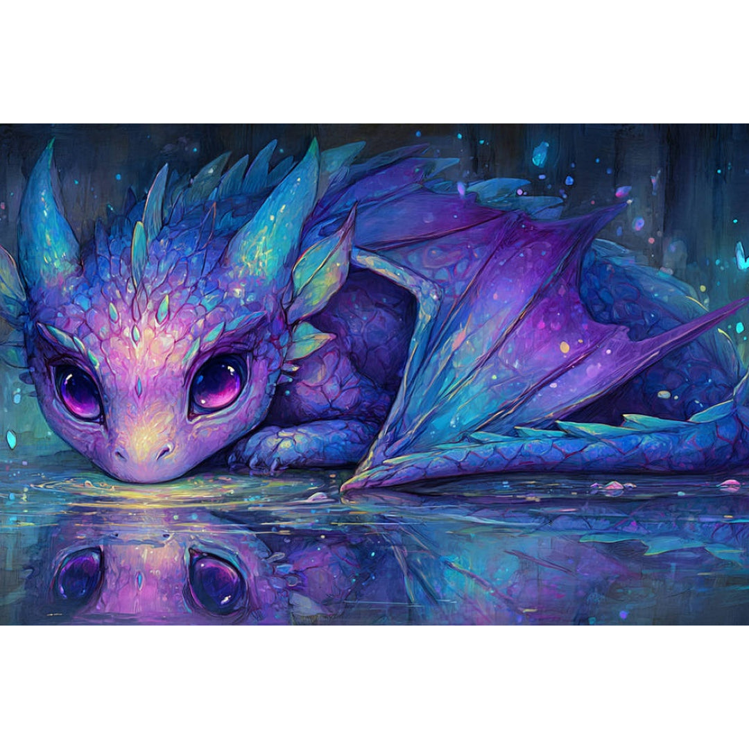 little-forest-dragon-paint-by-number-kit